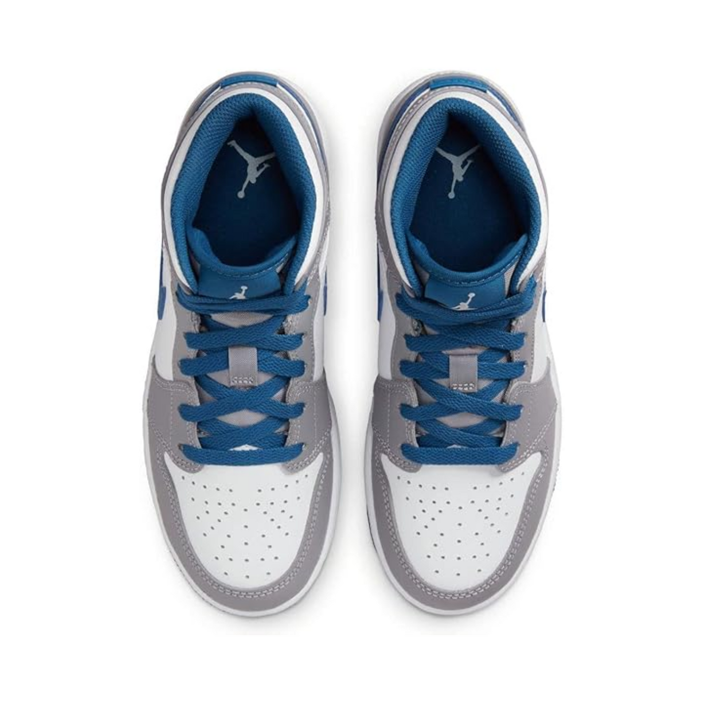 Jordan 1 Mid True Blue Cement GS